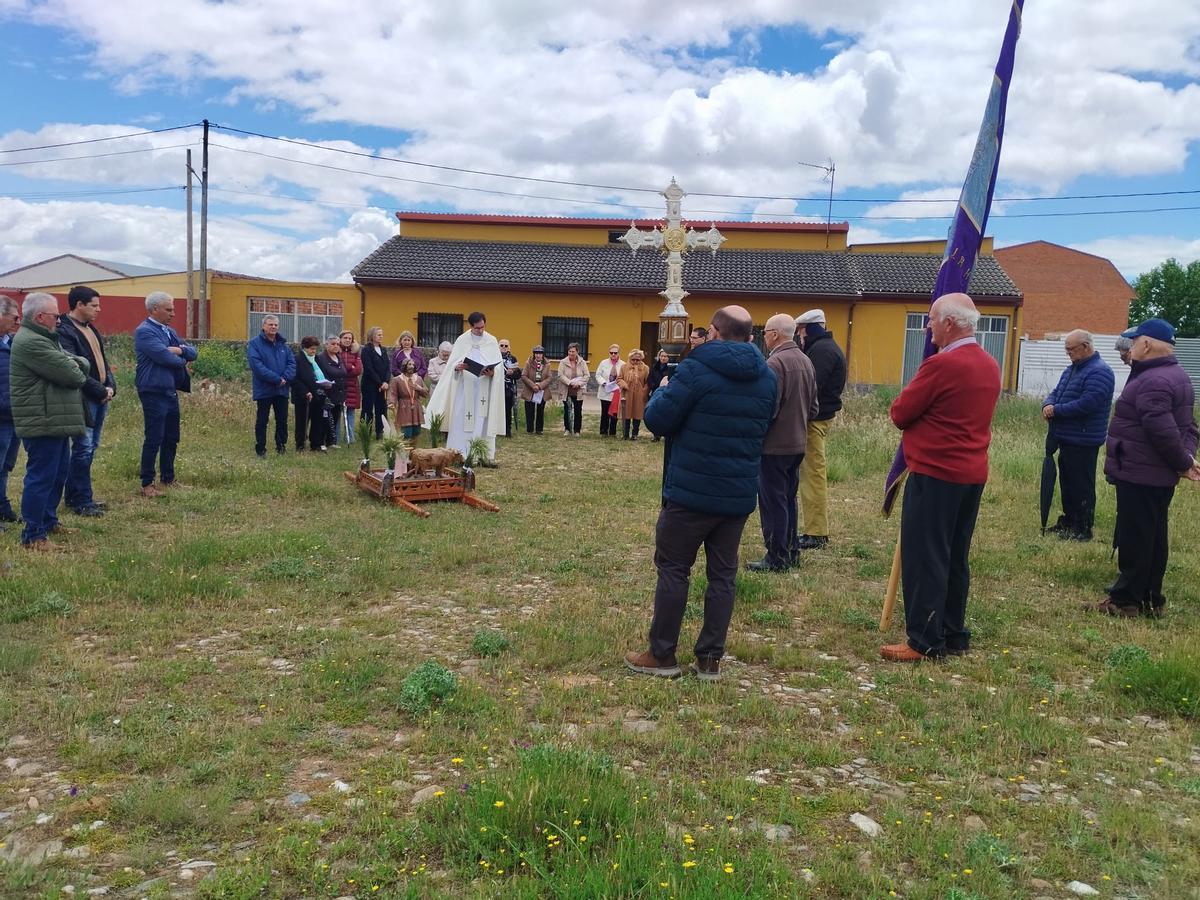 Celebración de San Isidro en La Hiniesta