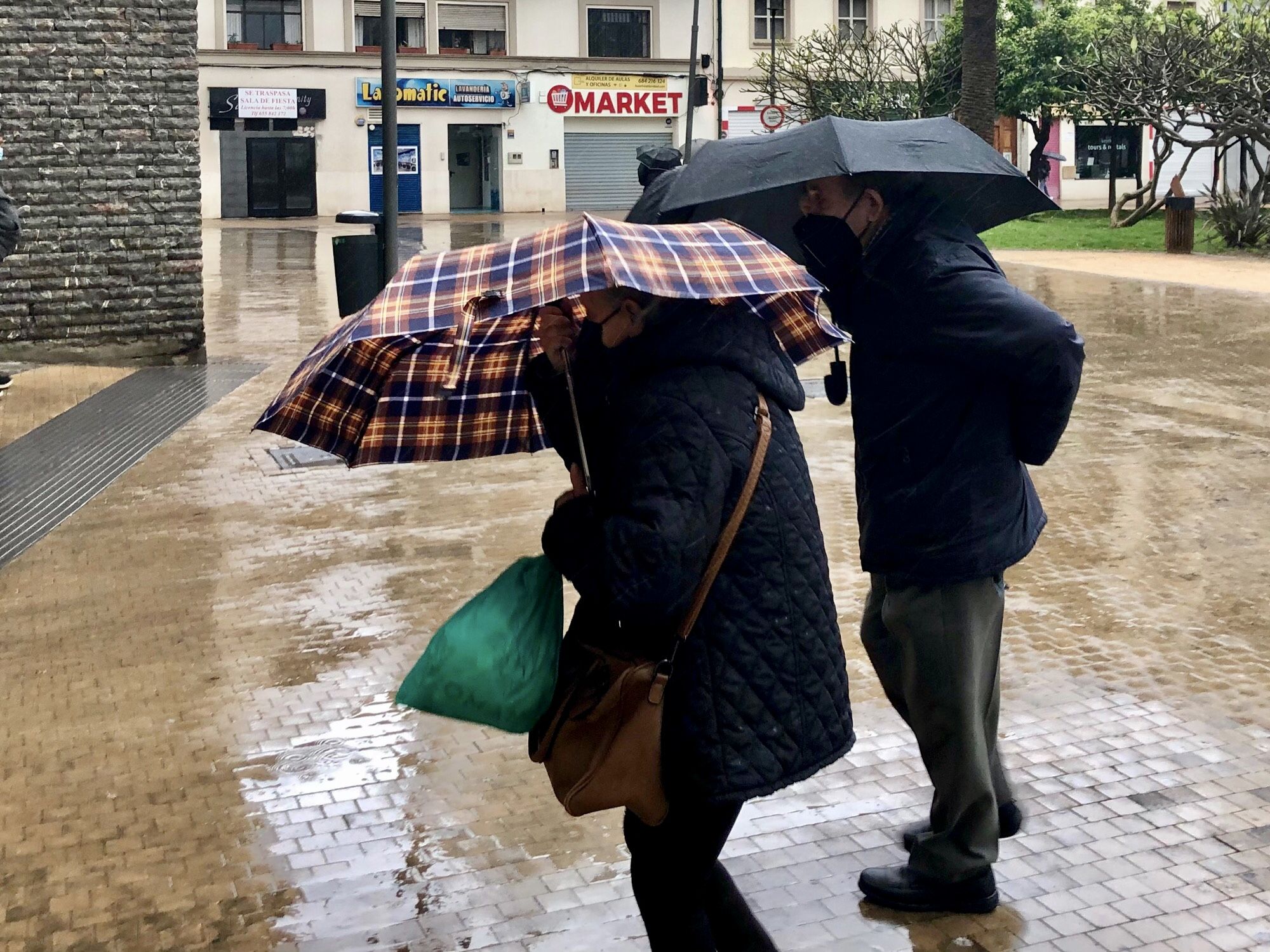 Málaga, en alerta naranja por lluvia