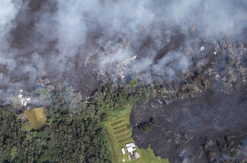 Erupción del volcán Kilauea en Hawái