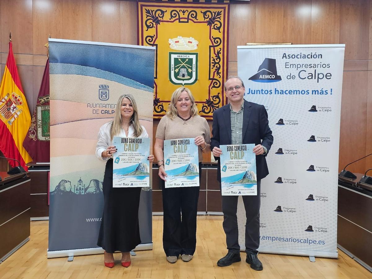 Calp también lanza la campaña de bonos comercio