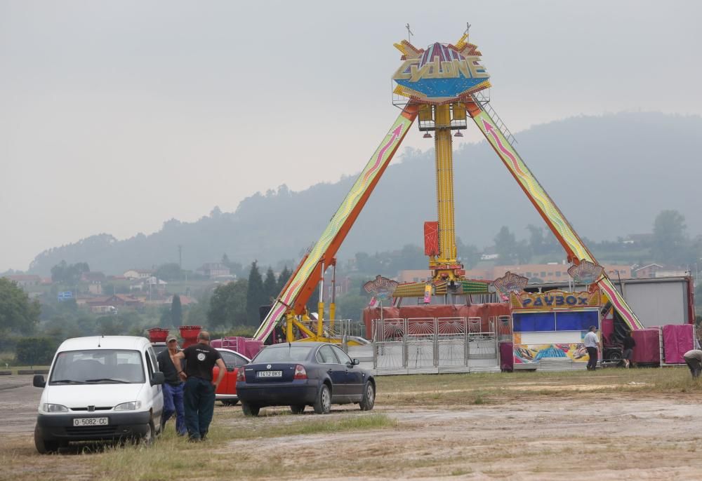 Todo preparado para el Festival Baldumac en La Morgal