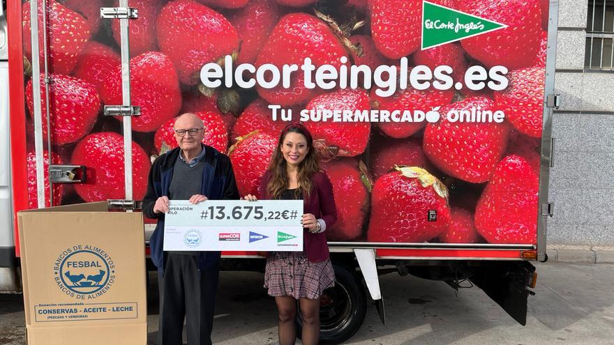 Donación de 13.675 euros en mercancía al Banco de Alimentos