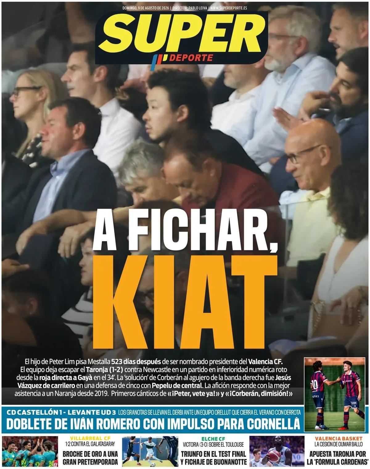 Las imágenes de las portadas de hoy