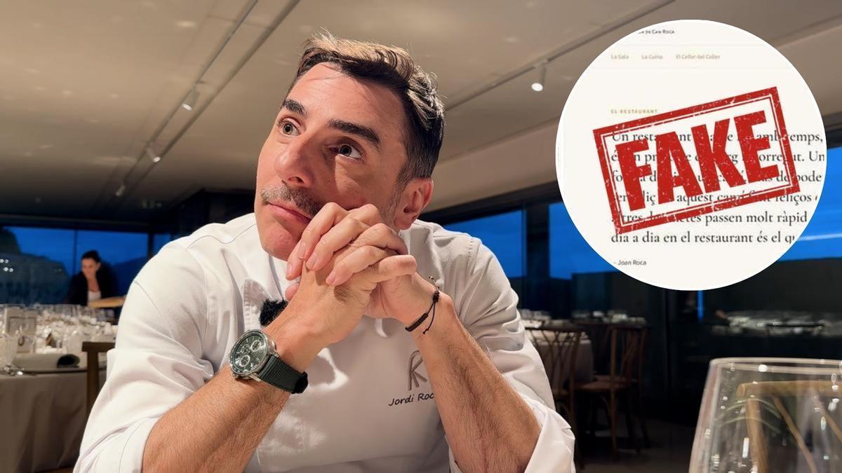 Los hermanos Roca denuncian una web falsa de 'El Celler de Can Roca'