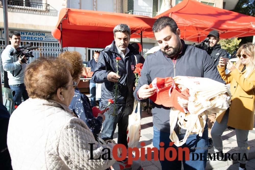 Joaquín López visita Calasparra junto al alcalde J