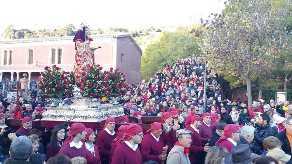 La bajada de la Santa de Totana.