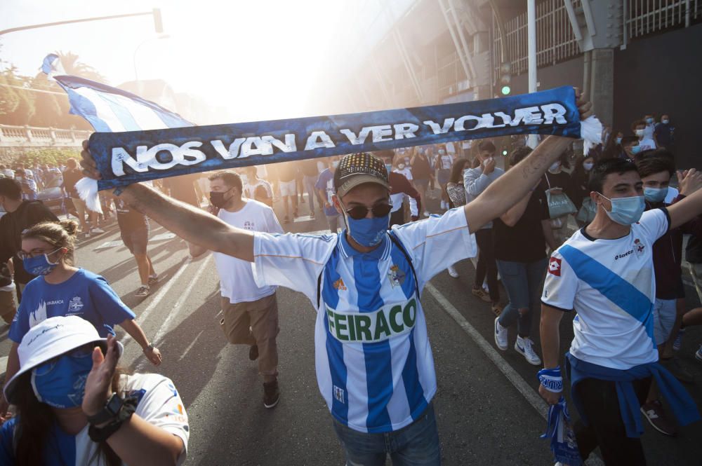 Así fue el recibimiento a los jugadores