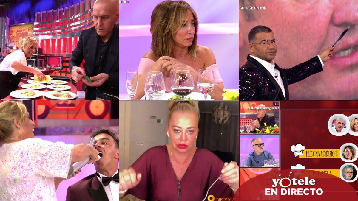 Algunos de los momentazos del estreno de 'La última cena' en Telecinco