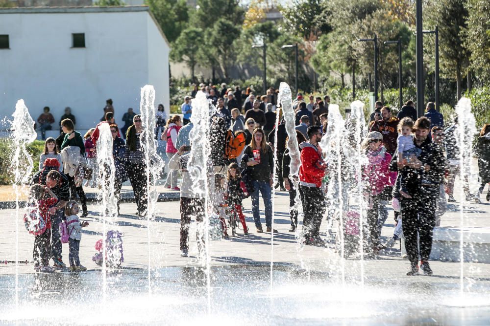 Los más pequeños han disfrutado del nuevo pulmón verde de la ciudad