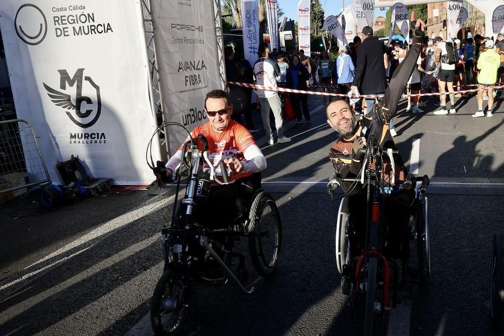Las mejores imágenes de la TotalEnergies Maratón Murcia Costa Cálida