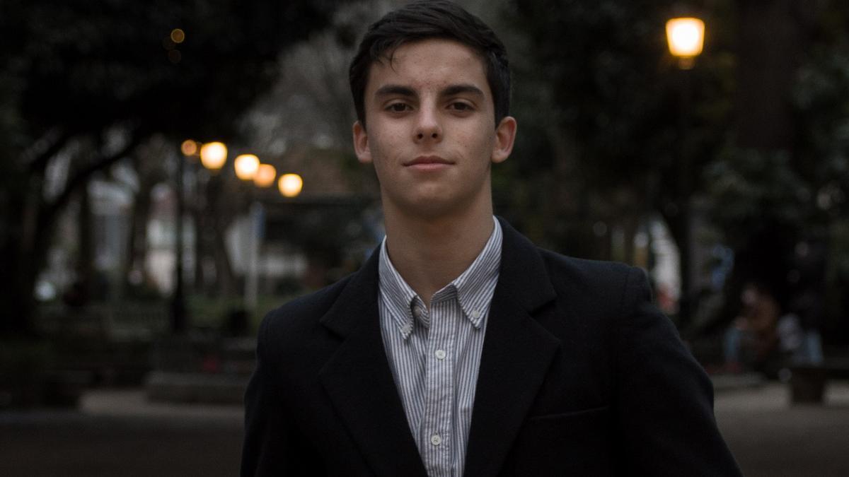 Andrés Lorenzo, 17 años. 2º de Bachillerato.