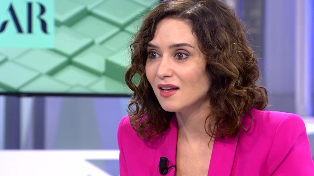 Isabel Díaz Ayuso en &#039;El programa de Ana Rosa&#039;.