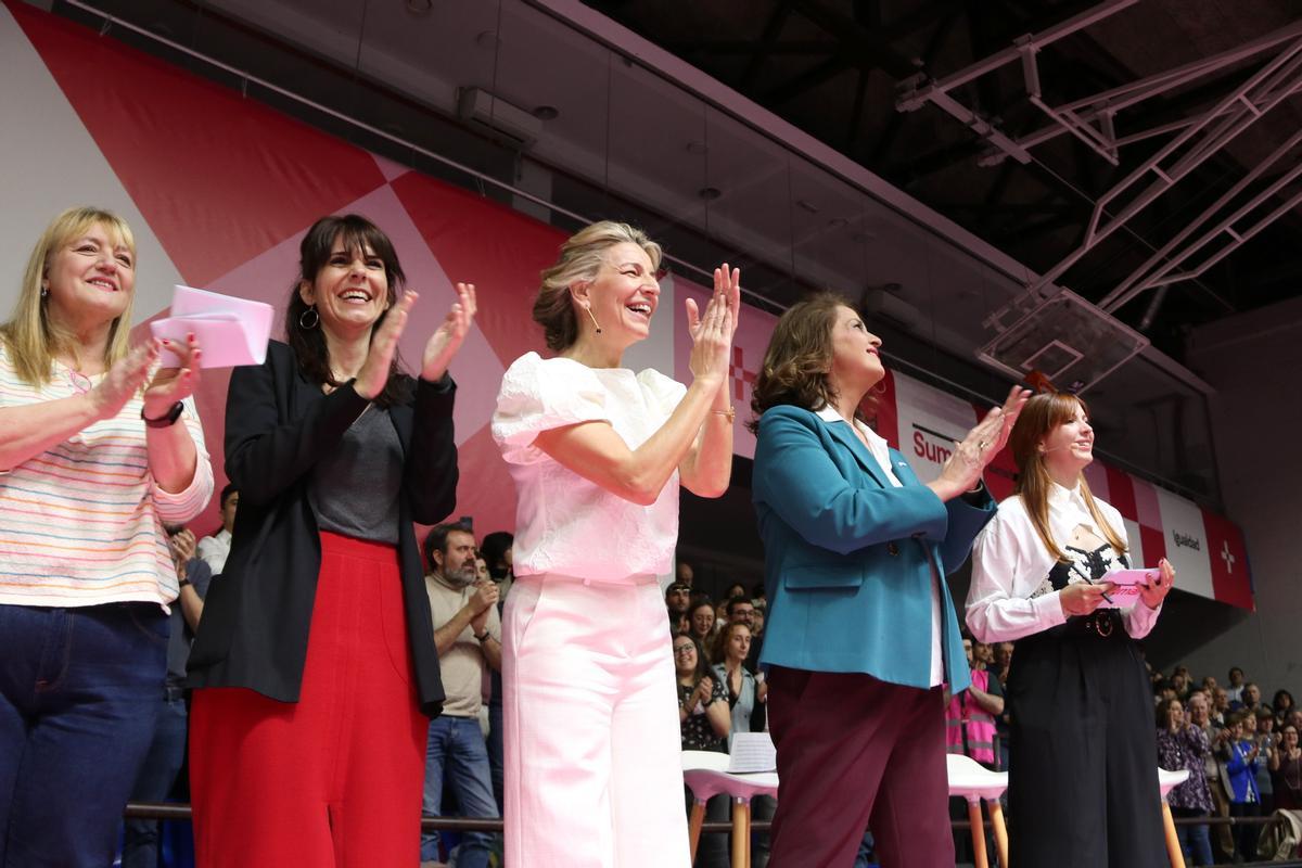 Yolanda Díaz lanza su candidatura con la plataforma Sumar