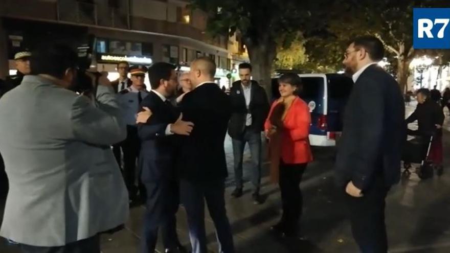 Pere Aragonès arriba a Manresa per a la gala dels Premis Regió7