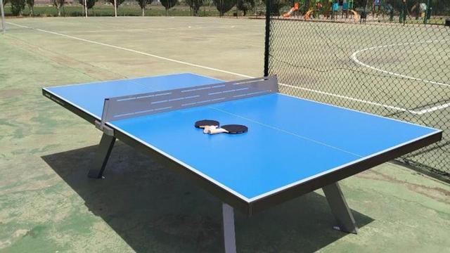En la zona deportiva se puede practicar tenis de mesa.