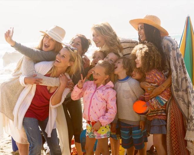 Madres e hijos en la serie 'Big little lies'