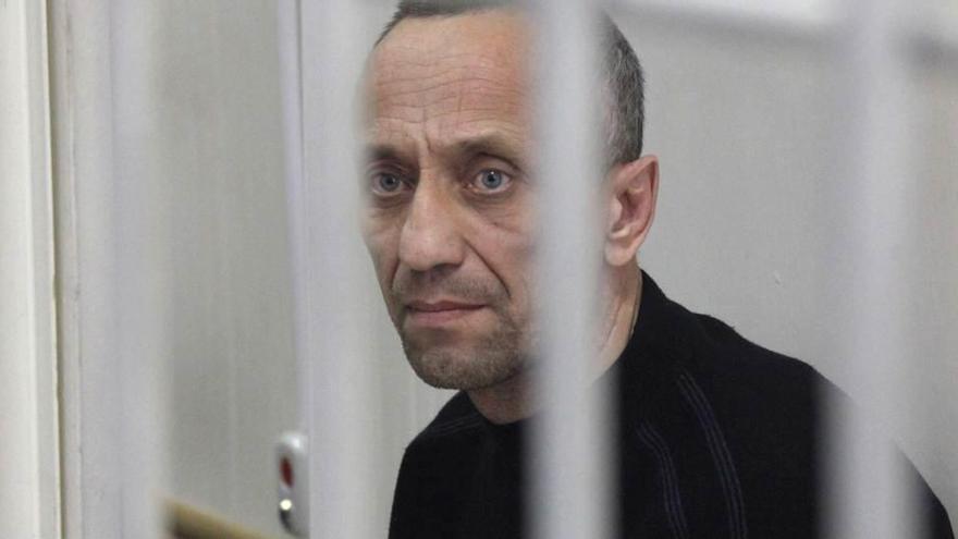 Popkov, durante el juicio.