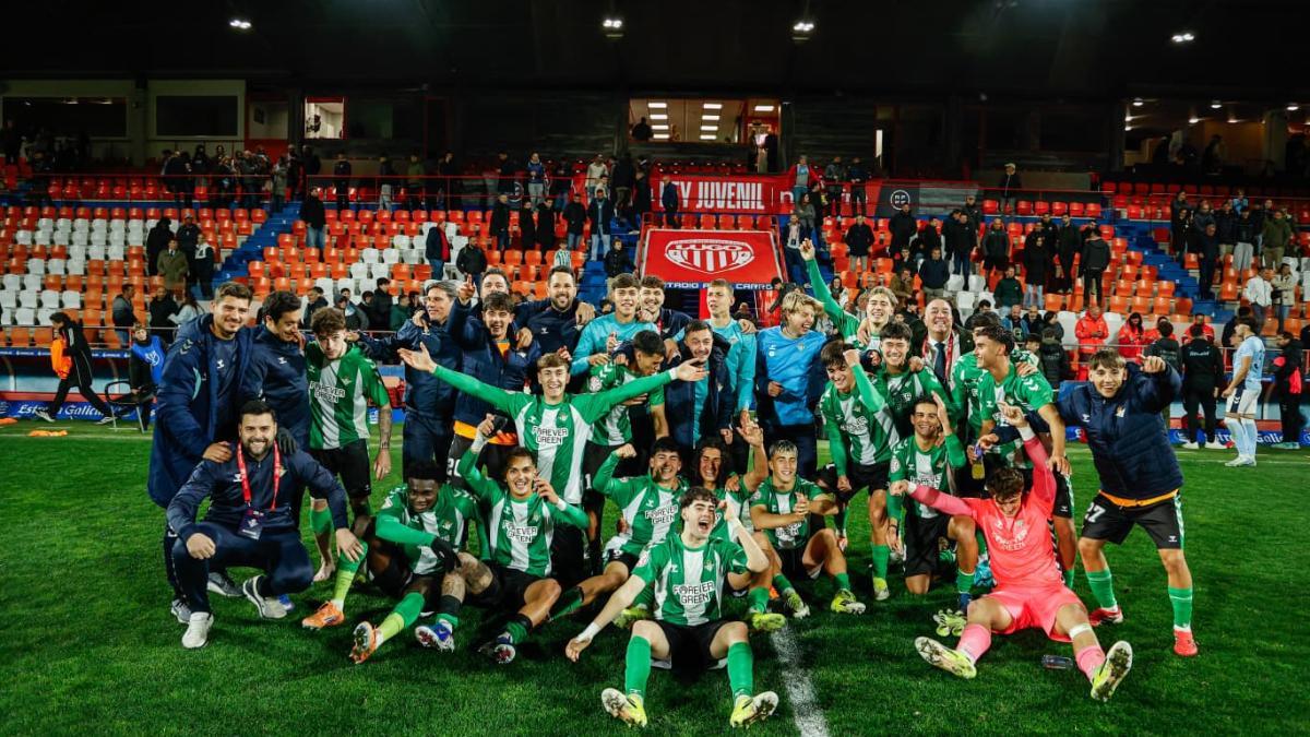 El Betis, rival del Barça en la final de la Copa del Rey Juvenil