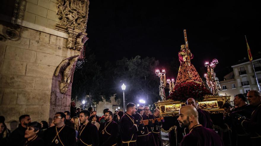 Las mejores imágenes de la romería de Nuestro Padre Jesús, patrón de Orihuela, desde Capuchinos a la iglesia de Santas Justa y Rufina