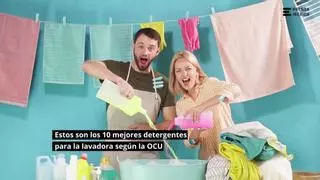 El detergente para lavadora que puede producir quemaduras en los ojos de  los niños