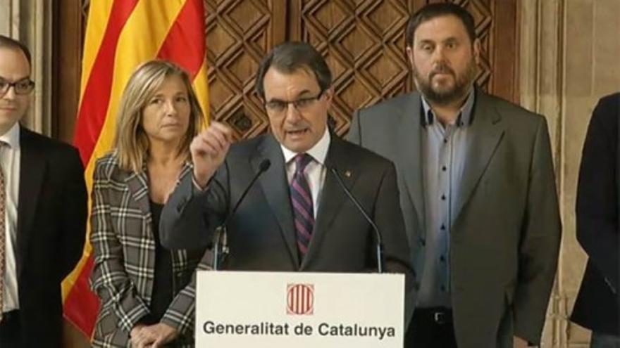 Artur Mas anuncia los términos de la consulta soberanista