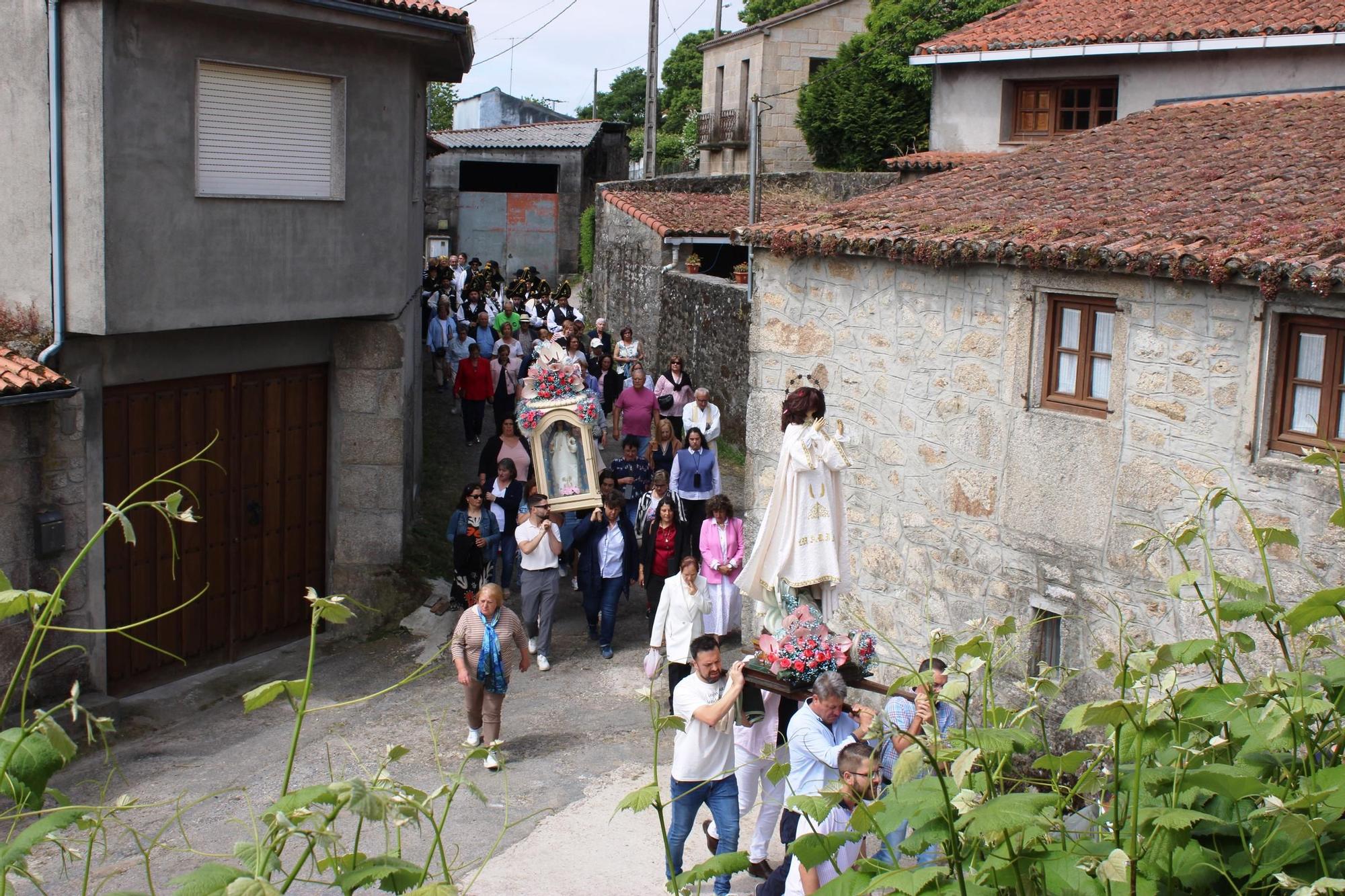 A Ascensión viaxa por catro parroquias de Rodeiro (e III)