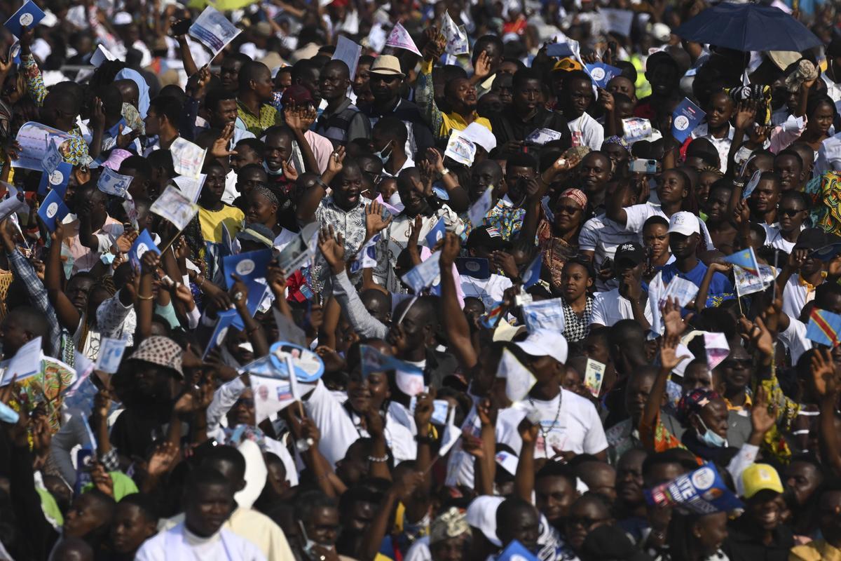 La visita del papa Francisco en el Congo