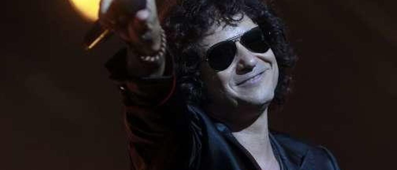 Bunbury, durante su actuación en el PortAmérica // M. Canosa