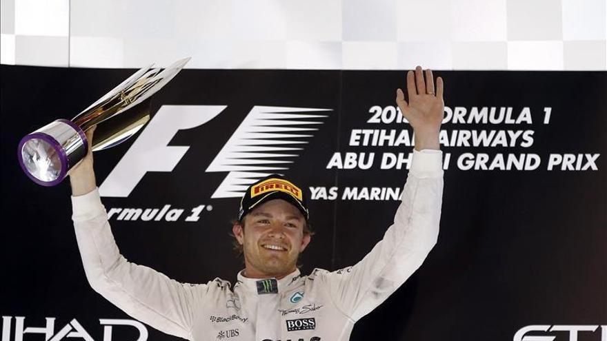 Rosberg gana en Abu Dabi la última carrera del Mundial