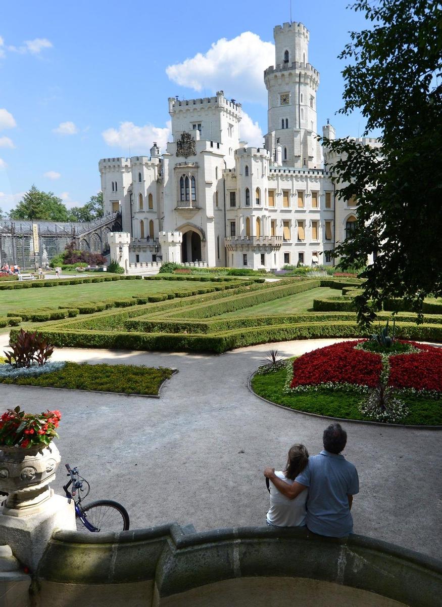 Jardines del Palacio de Hubloká