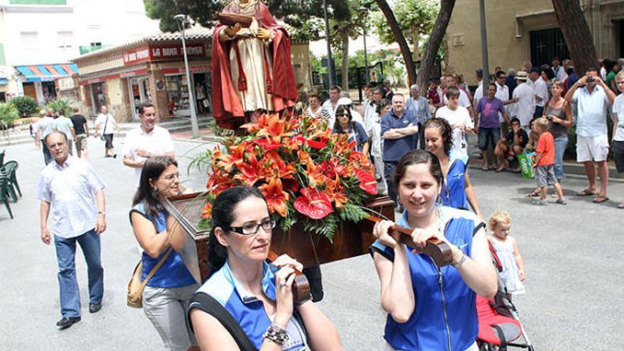 Tradicional missa de la Confraria de Sant Elm de Lloret de Mar