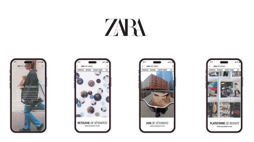 'Zara Pre-Owned'.