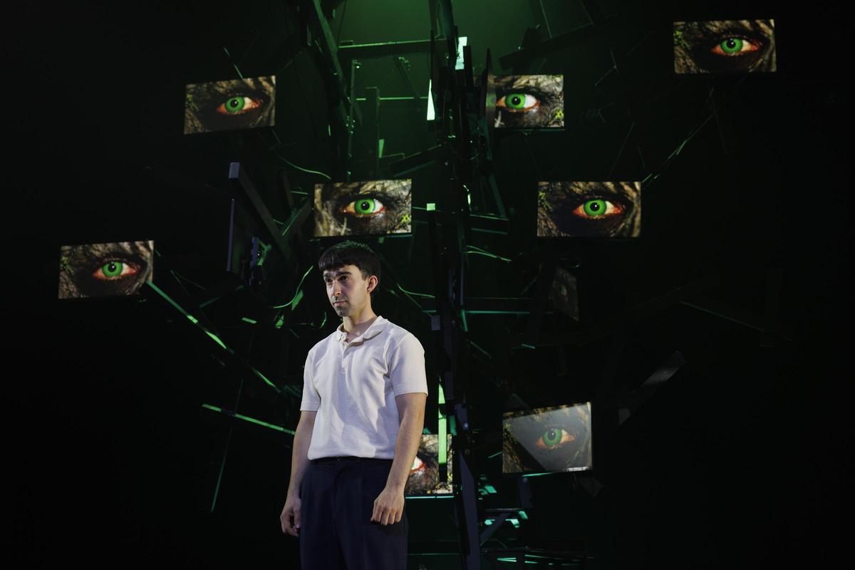 Raúl Martin, protagnista de la obra, en el papel de Conor