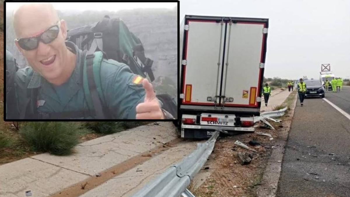 Un camión kamikaze arrolla a un coche