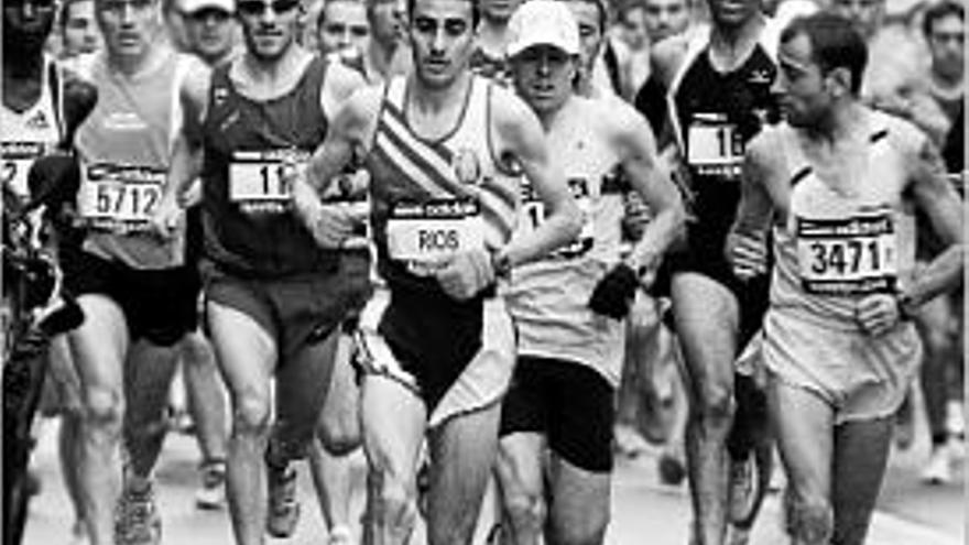 José Ríos (808), atleta del CA Manresa, intentarà brillar a Barcelona