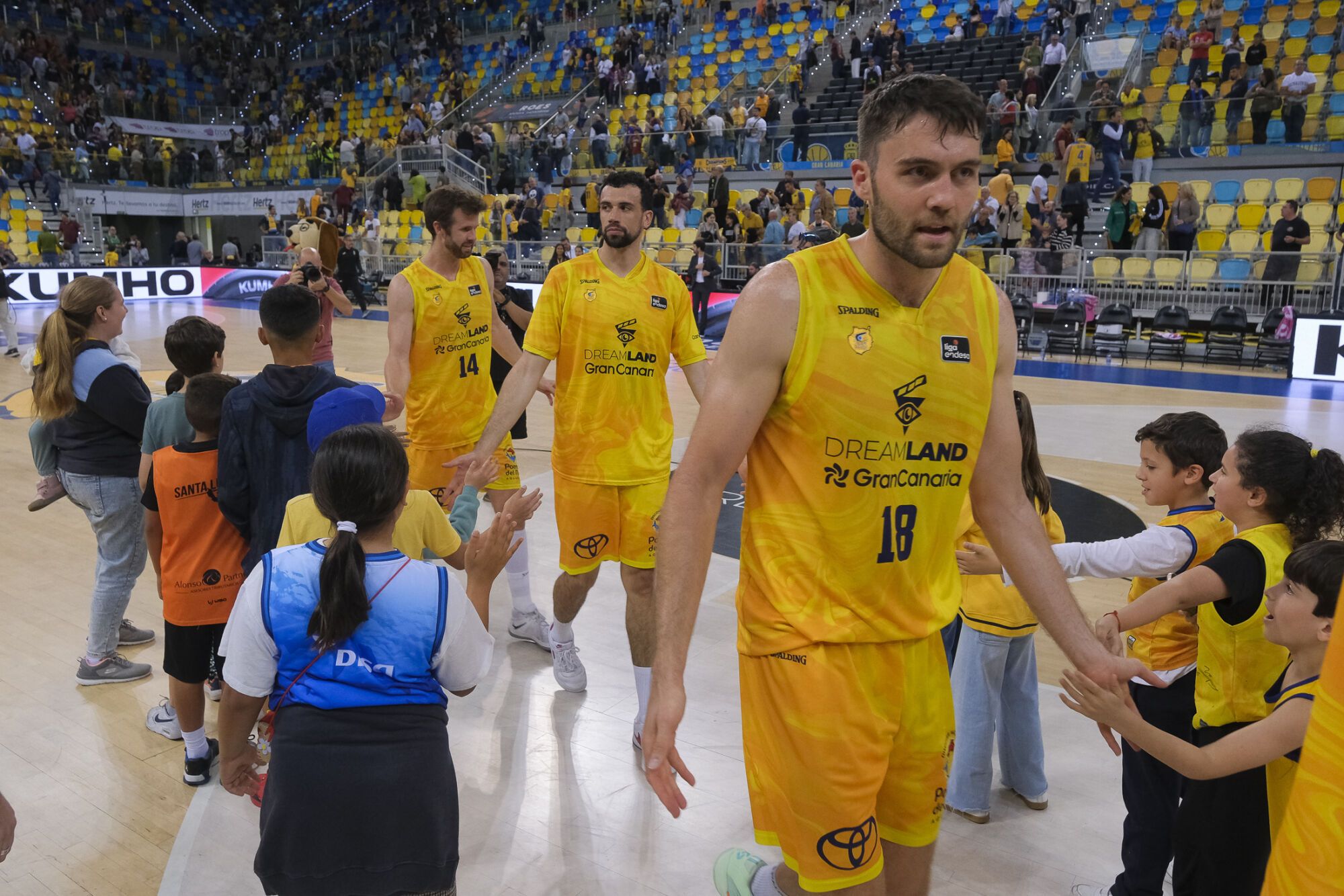 El partido CB Gran Canaria-Joventut, en imágenes