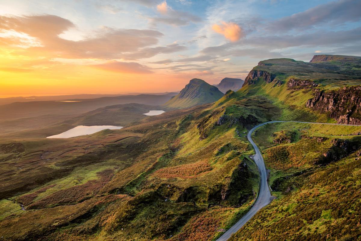 El paisaje de las Highlands de Escocia tiene algo místico difícil de explicar.