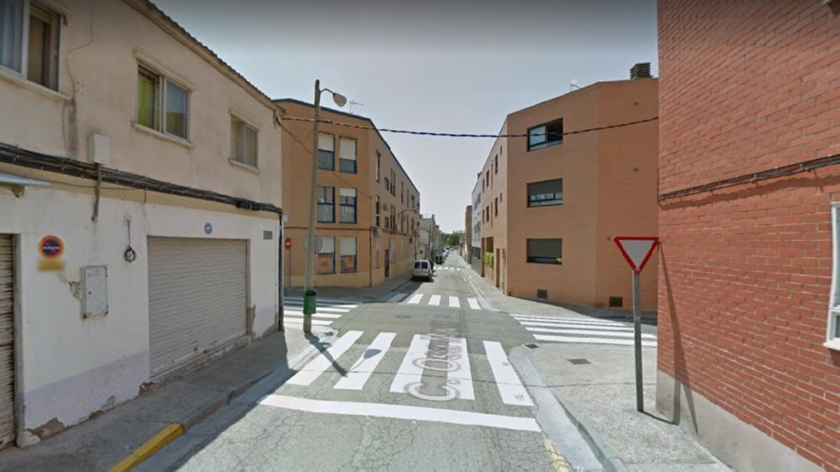 La calle Osa Mayor de Zaragoza.
