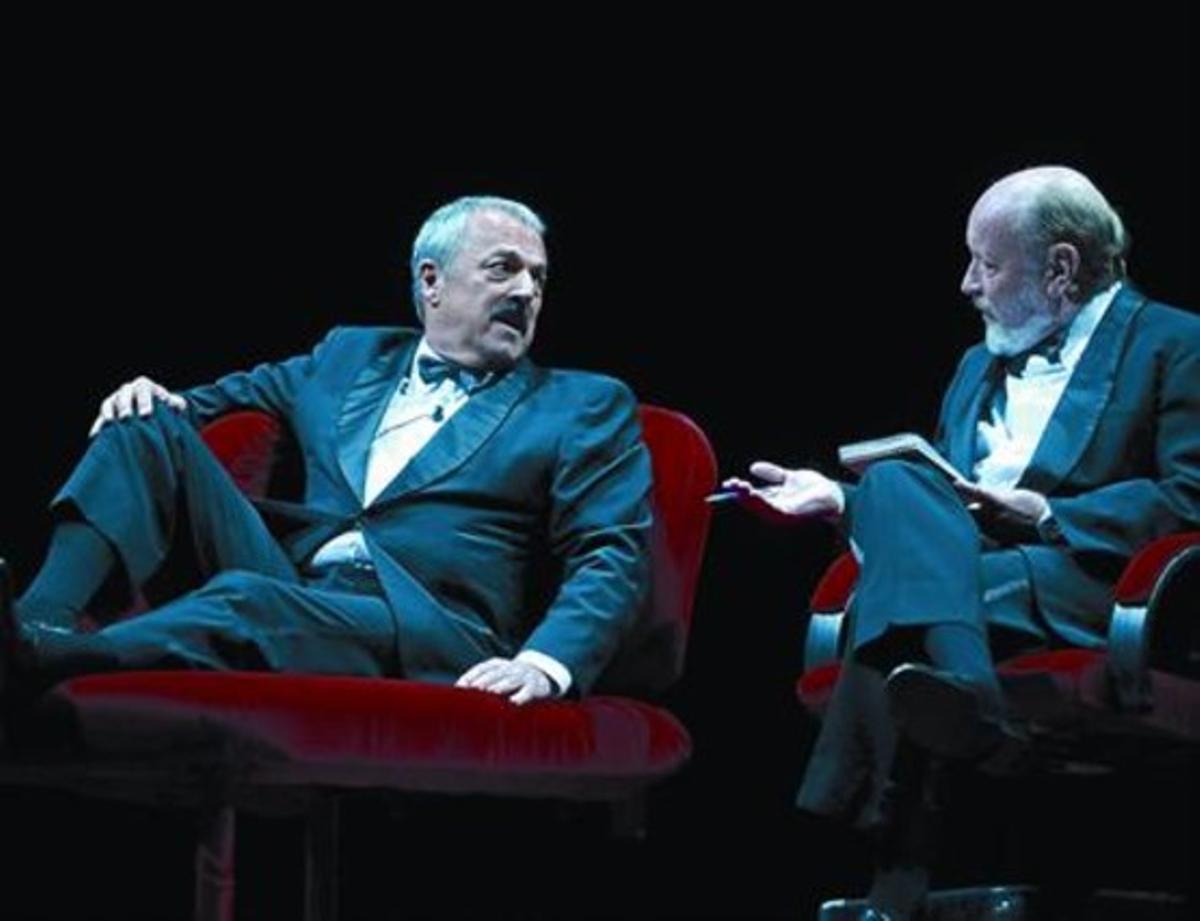 AL DIVANDavid Rabinovich fateràpia amb Marcos Mundstock a ’Lutherapia’.