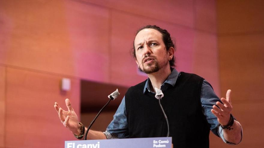 Pablo Iglesias, secretario general de Podemos.