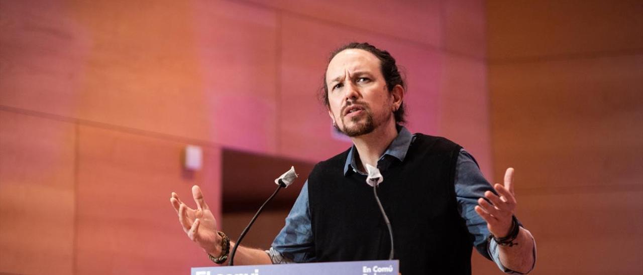 Pablo Iglesias, secretario general de Podemos.