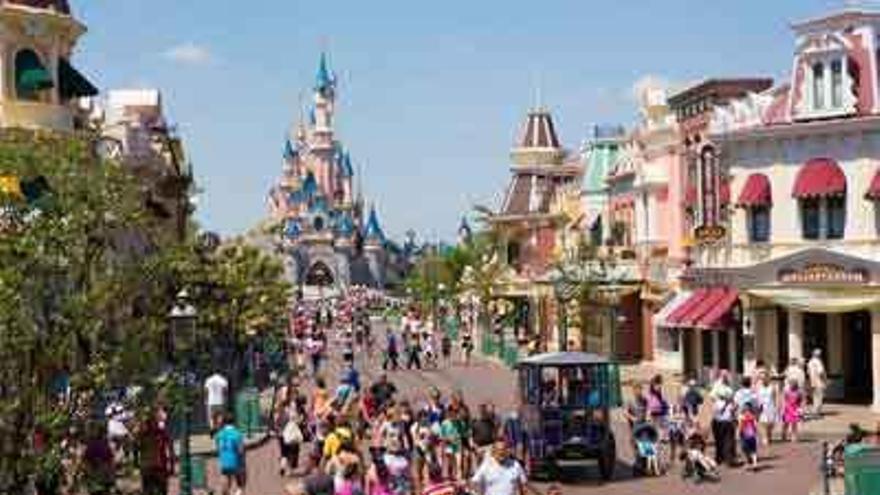 Imagen del parque temático Disneyland París.