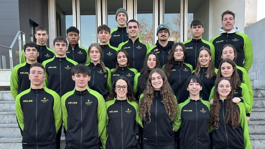 Un total de 25 medallas y nuevos topes nacionales para el equipo del CN Tenis Elche