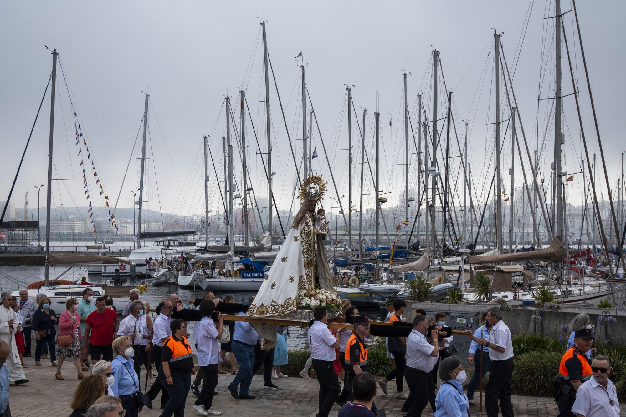 Procesión del día del Carmen de la iglesia de San Jorge