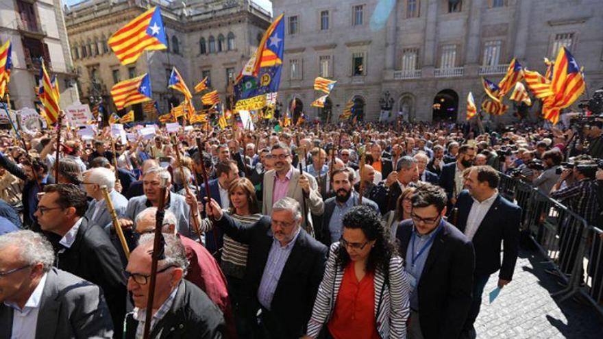 &quot;No subestiméis la fuerza del pueblo de Cataluña&quot;