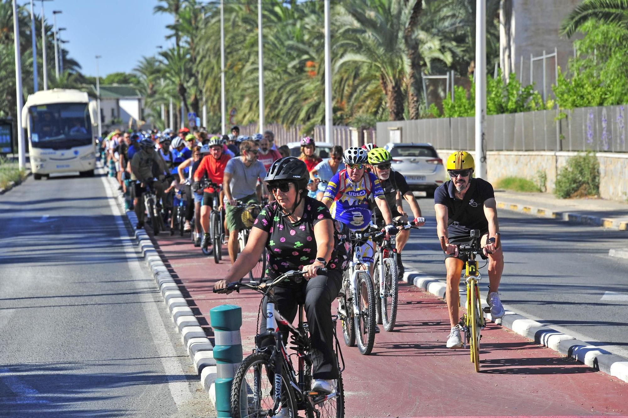 Segunda 'bicifestación' en Elche