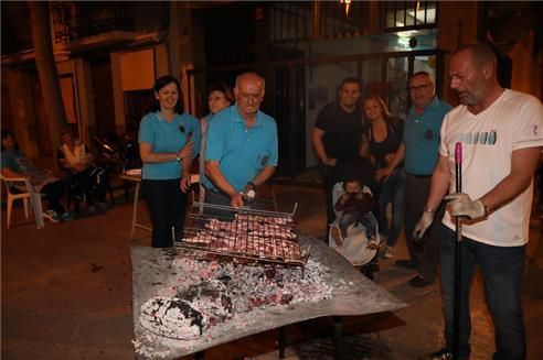 Las hogueras tomaron protagonismo en la Nit de la Xulla en Vila-real