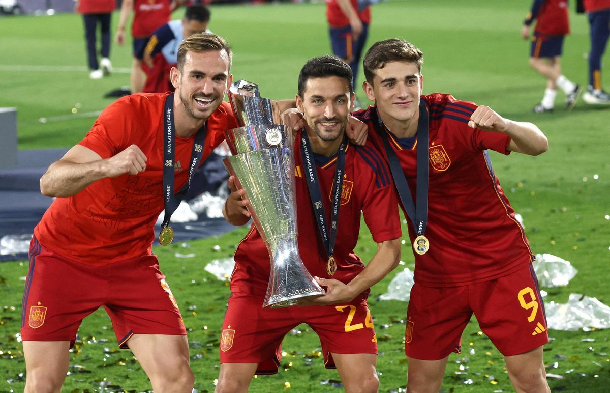 Las mejores imágenes de España como campeona de la UEFA Nations League.