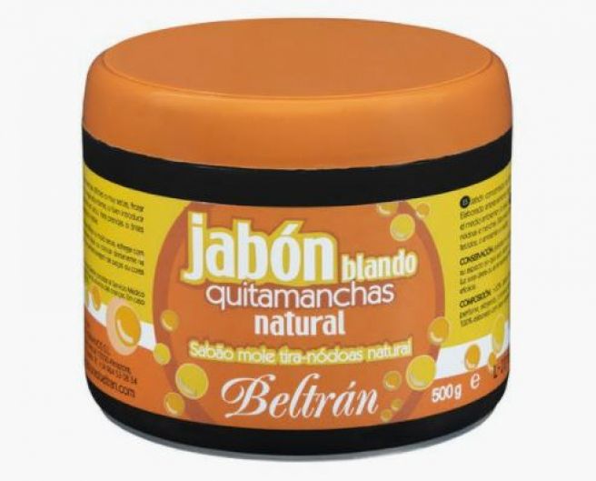 El jabón quitamanchas de Mercadona.