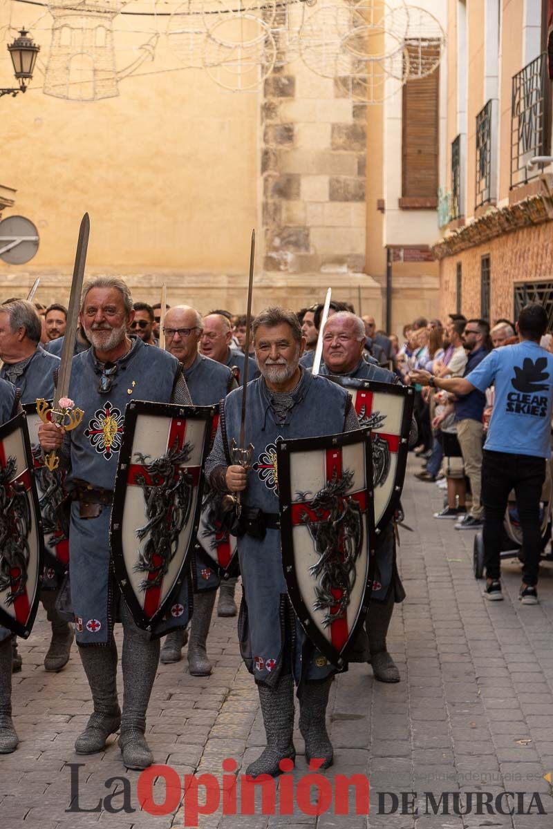 Procesión del día 3 en Caravaca (bando Cristiano)